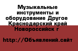 Музыкальные инструменты и оборудование Другое. Краснодарский край,Новороссийск г.